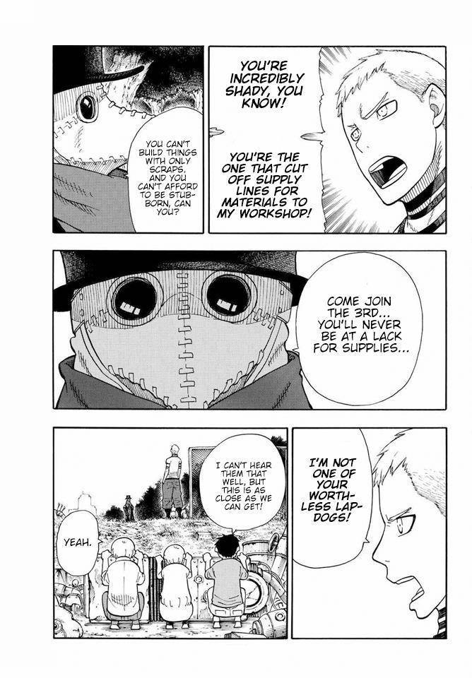 Enen no Shouboutai Chapter 54 page 5 - Chapter 54: Those with Secret Maneuvers