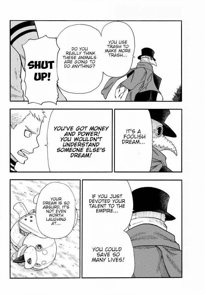 Enen no Shouboutai Chapter 54 page 8 - Chapter 54: Those with Secret Maneuvers