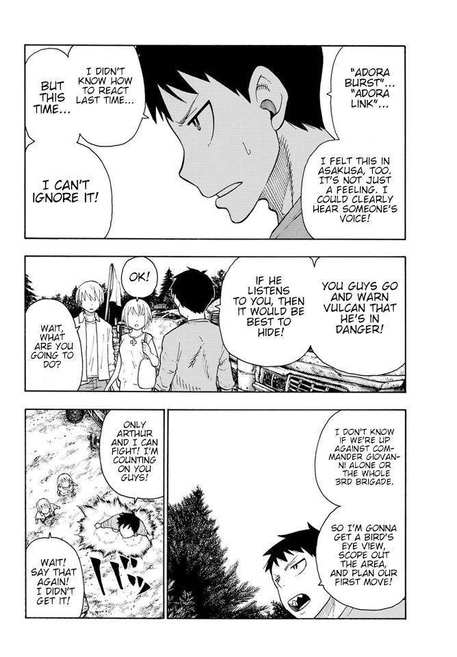 Enen no Shouboutai Chapter 55 page 13 - Chapter 55: The Engineer's Dream