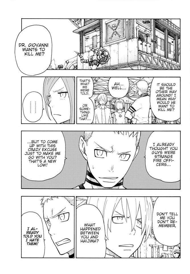 Enen no Shouboutai Chapter 55 page 16 - Chapter 55: The Engineer's Dream