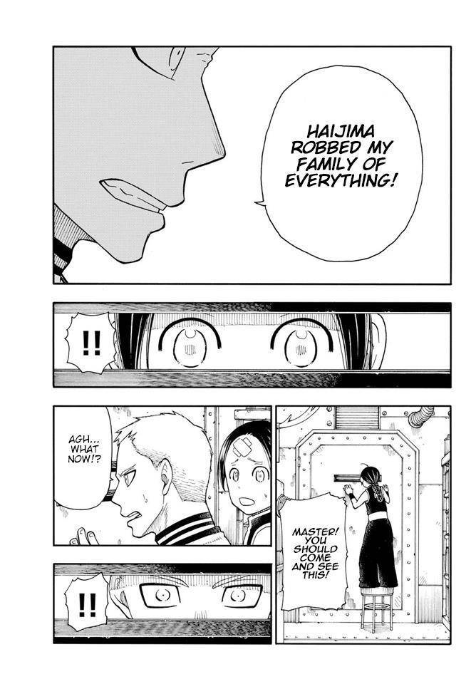 Enen no Shouboutai Chapter 55 page 18 - Chapter 55: The Engineer's Dream