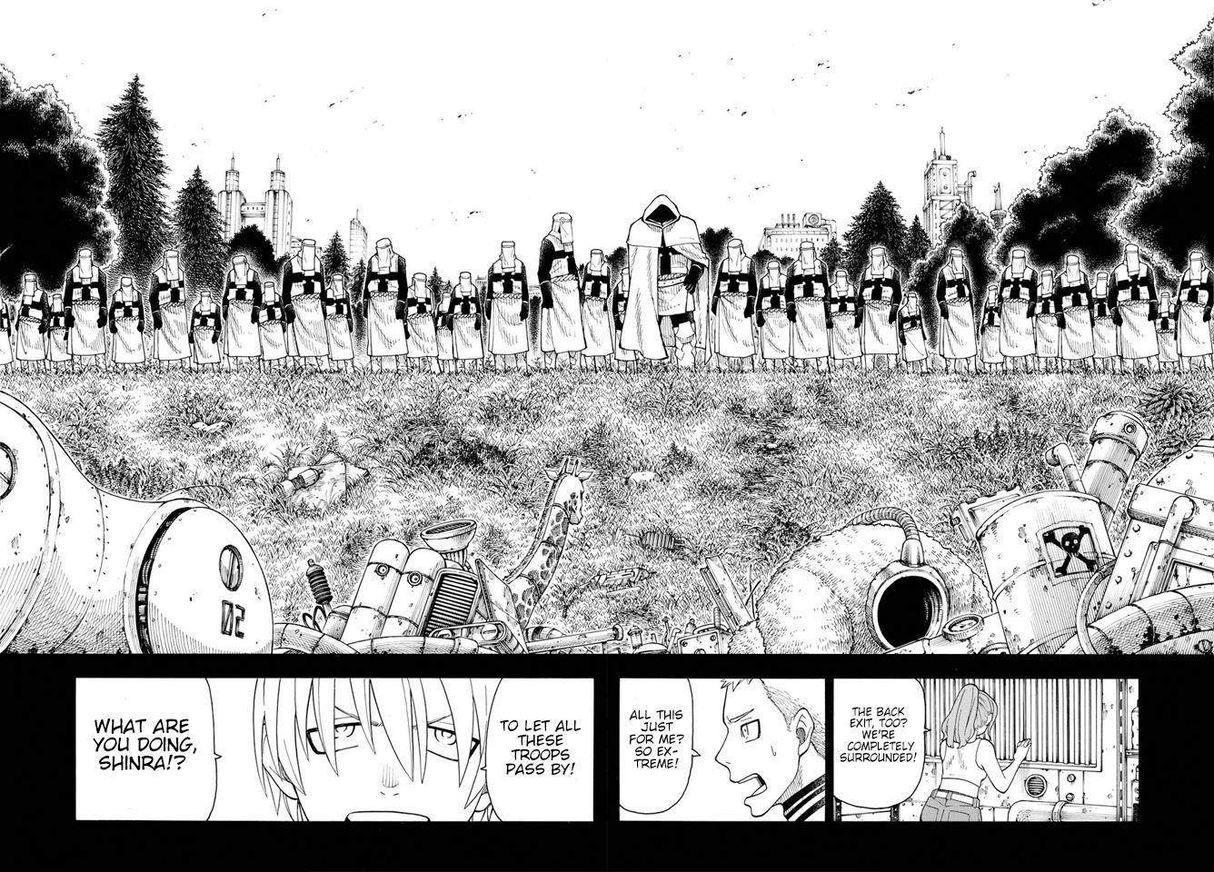 Enen no Shouboutai Chapter 55 page 19 - Chapter 55: The Engineer's Dream