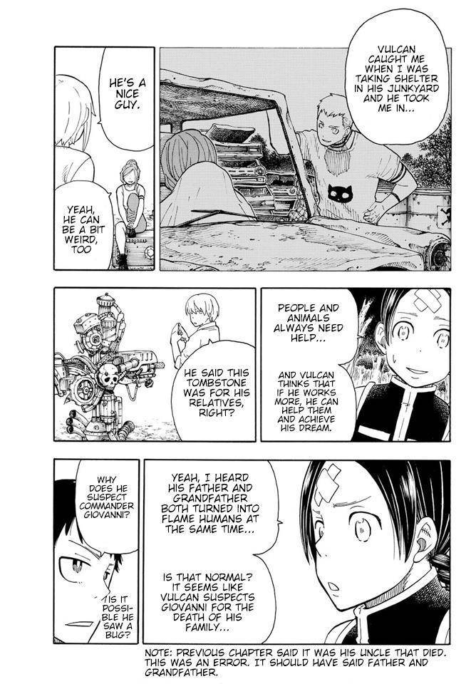 Enen no Shouboutai Chapter 55 page 6 - Chapter 55: The Engineer's Dream