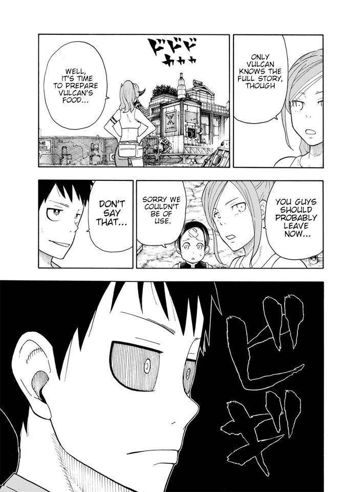 Enen no Shouboutai Chapter 55 page 8 - Chapter 55: The Engineer's Dream