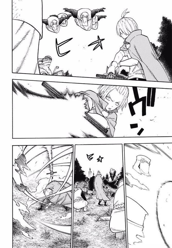 Enen no Shouboutai Chapter 56 page 15 - Chapter 56: The King of Knights on Horseback