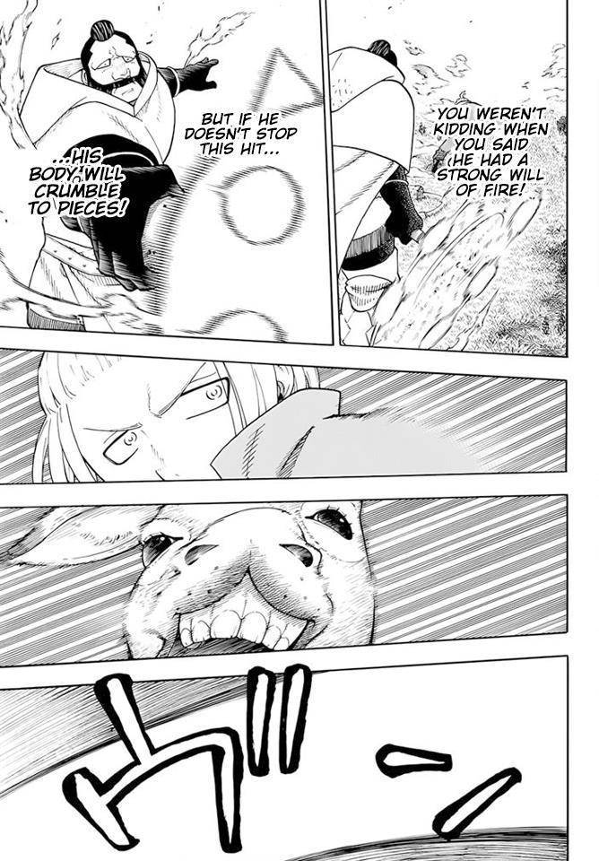 Enen no Shouboutai Chapter 56 page 16 - Chapter 56: The King of Knights on Horseback