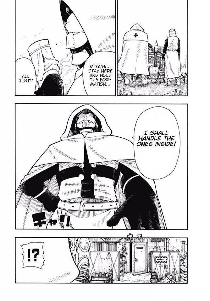 Enen no Shouboutai Chapter 56 page 6 - Chapter 56: The King of Knights on Horseback