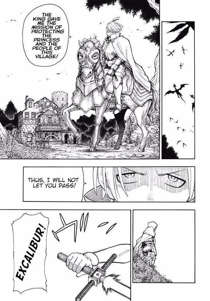 Enen no Shouboutai Chapter 56 page 9 - Chapter 56: The King of Knights on Horseback