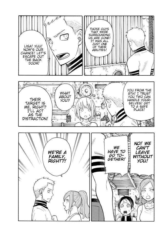 Enen no Shouboutai Chapter 57 page 17 - Chapter 57: Dilemma