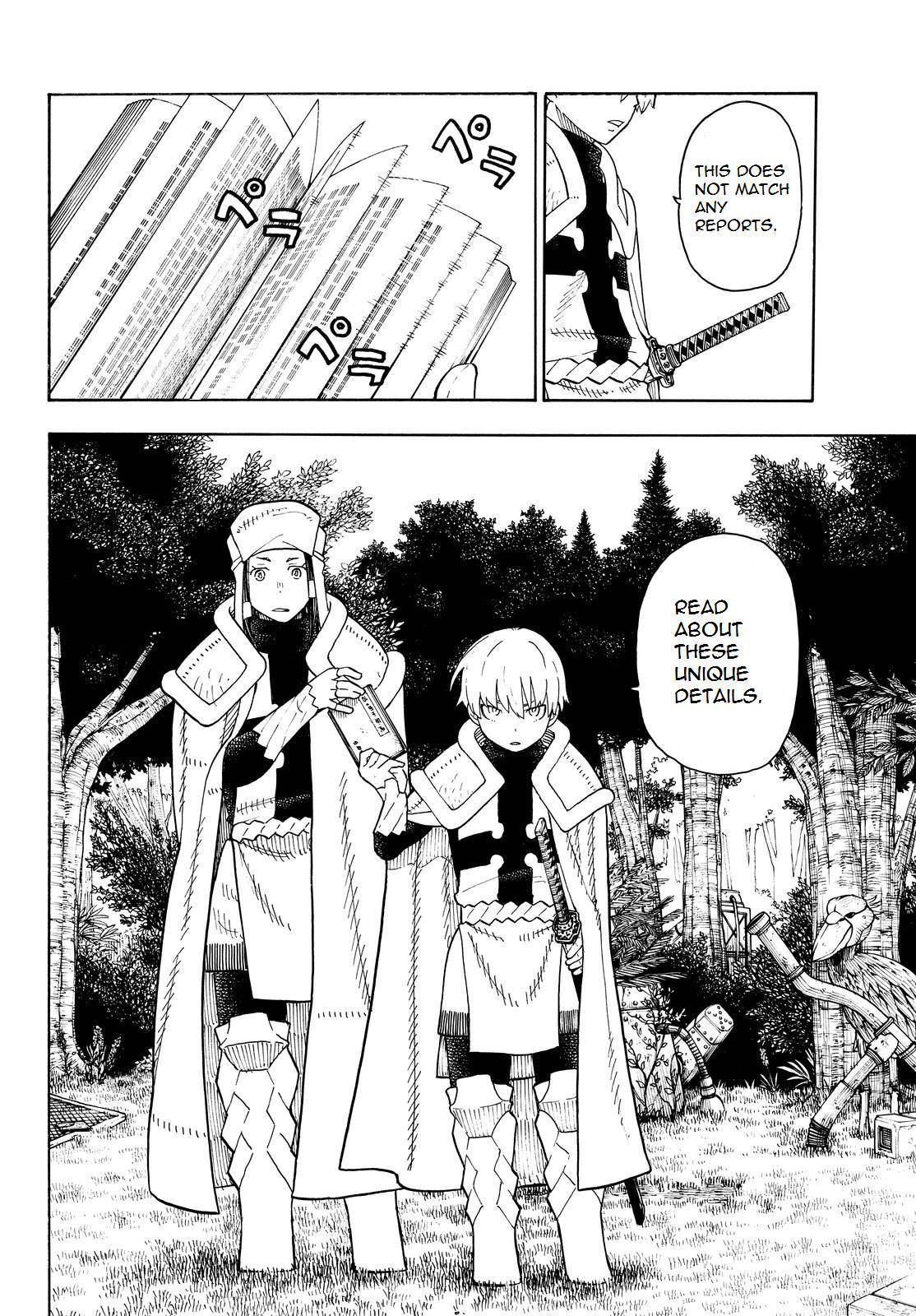 Enen no Shouboutai Chapter 60 page 18 - Chapter 60: Black & White & Grey