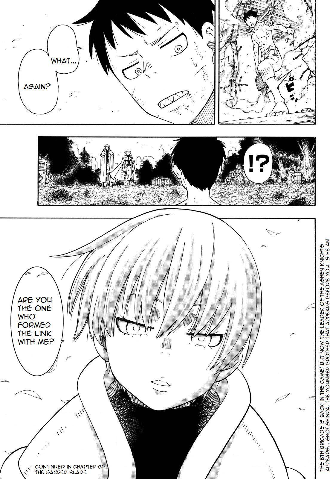 Enen no Shouboutai Chapter 60 page 19 - Chapter 60: Black & White & Grey