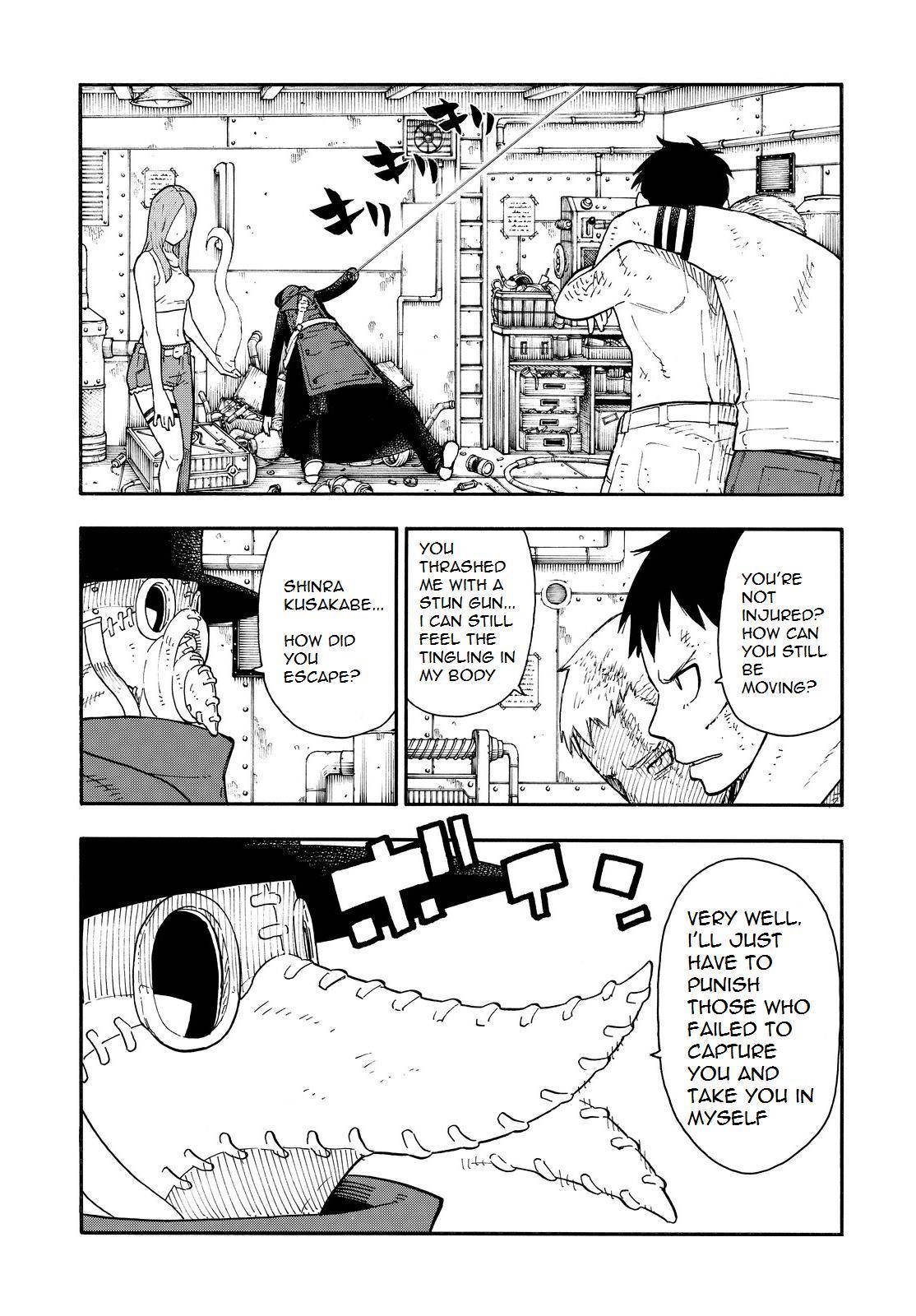 Enen no Shouboutai Chapter 60 page 4 - Chapter 60: Black & White & Grey