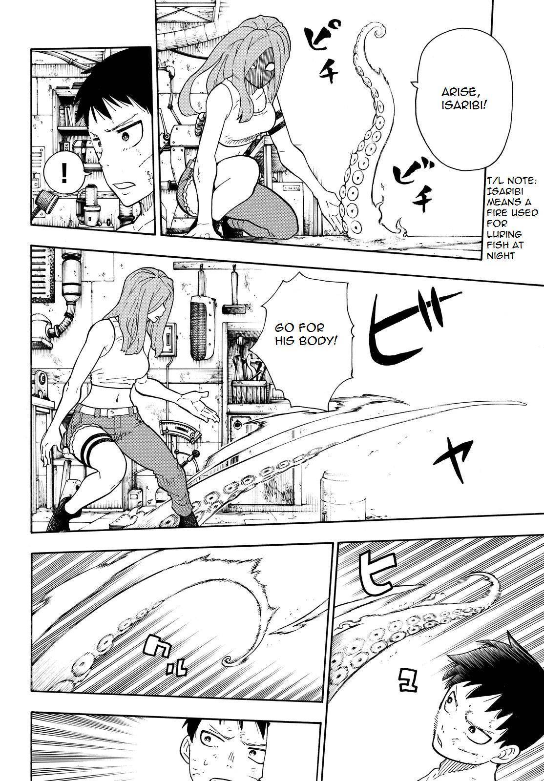 Enen no Shouboutai Chapter 60 page 8 - Chapter 60: Black & White & Grey
