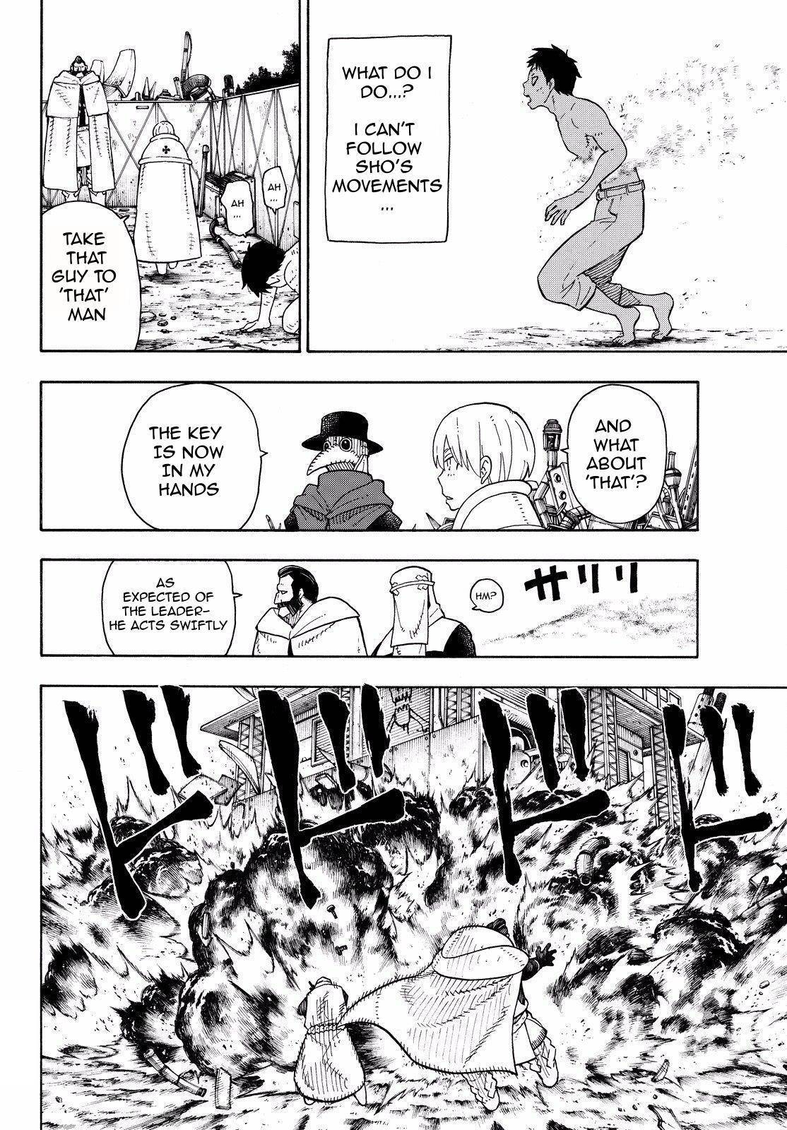 Enen no Shouboutai Chapter 61 page 12 - Chapter 61: The Sacred Blade
