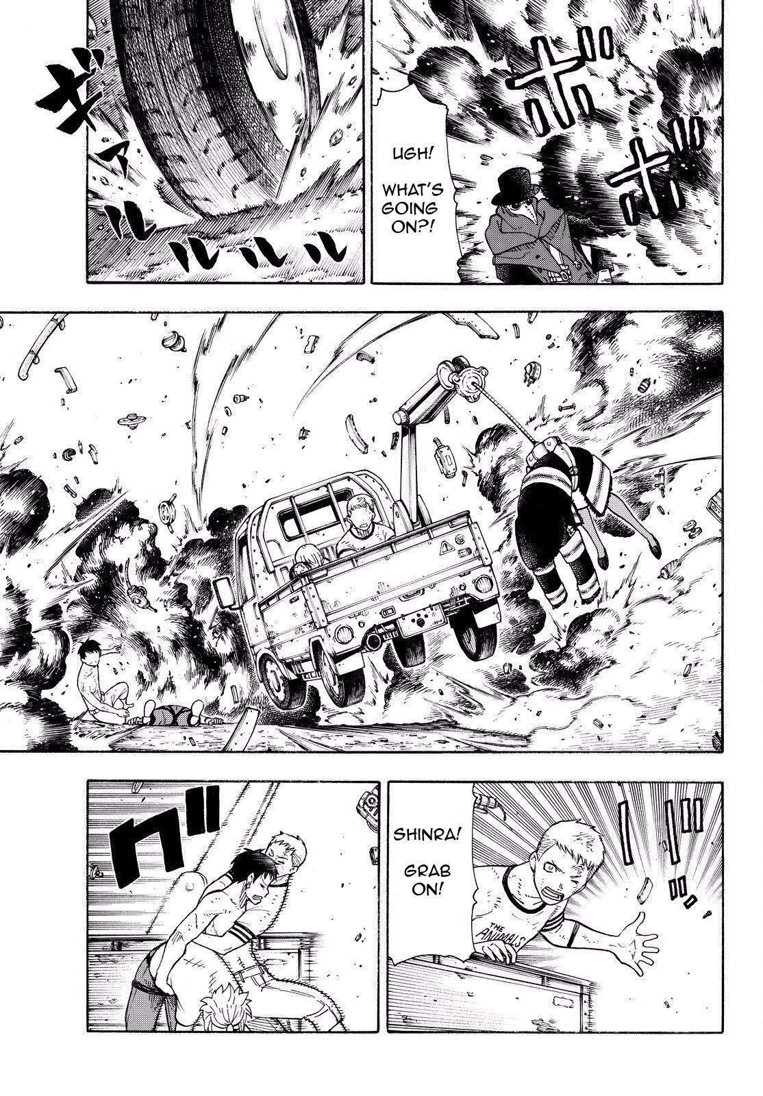 Enen no Shouboutai Chapter 61 page 13 - Chapter 61: The Sacred Blade