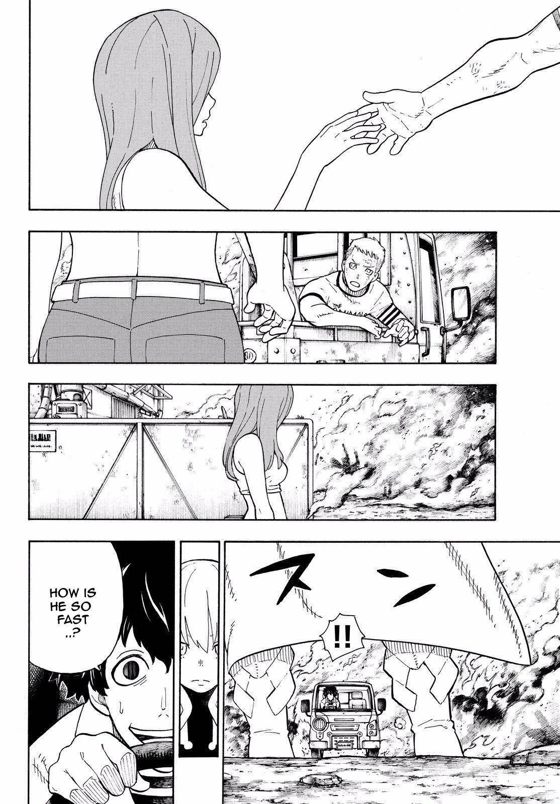 Enen no Shouboutai Chapter 61 page 16 - Chapter 61: The Sacred Blade