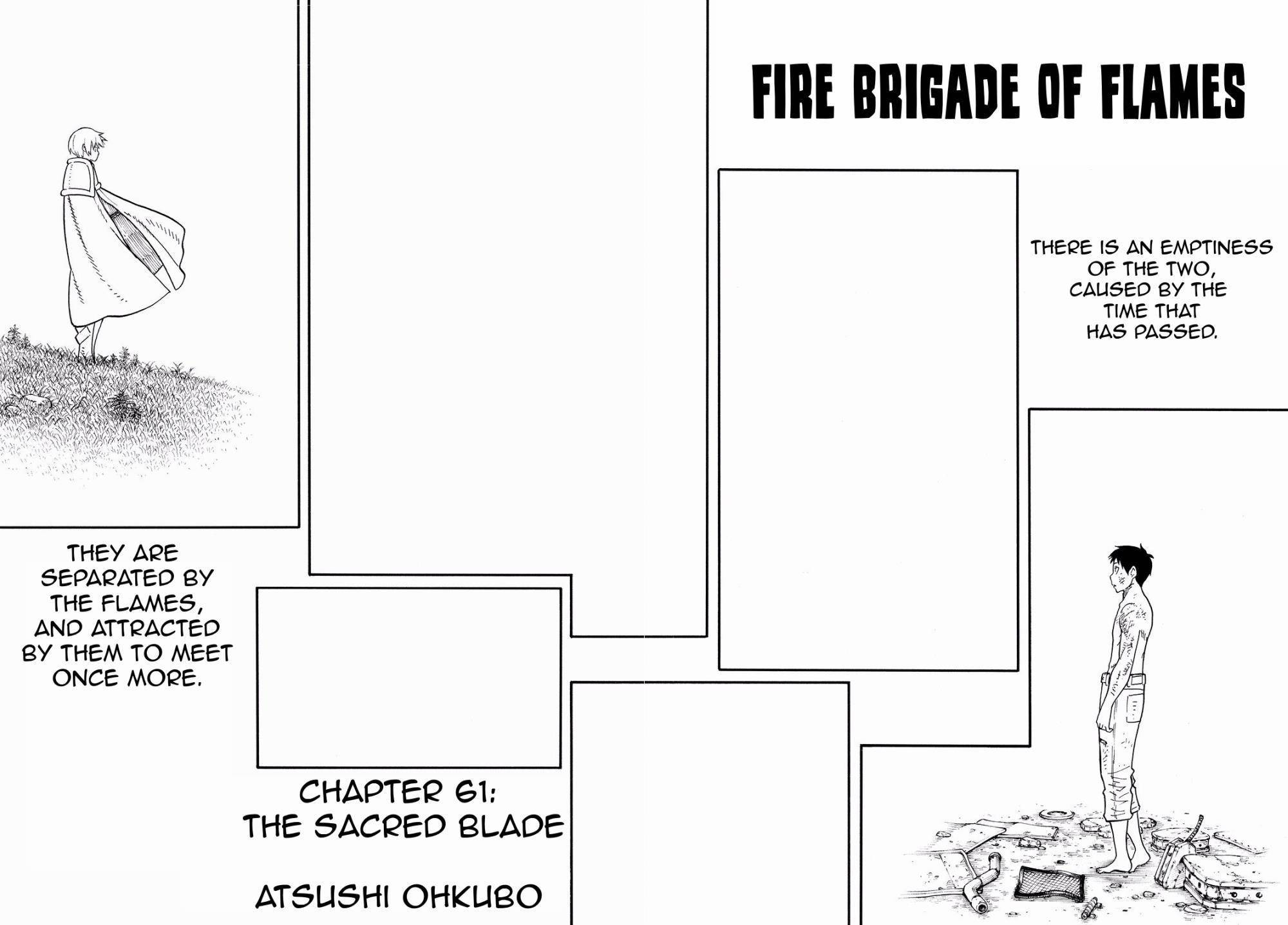 Enen no Shouboutai Chapter 61 page 2 - Chapter 61: The Sacred Blade
