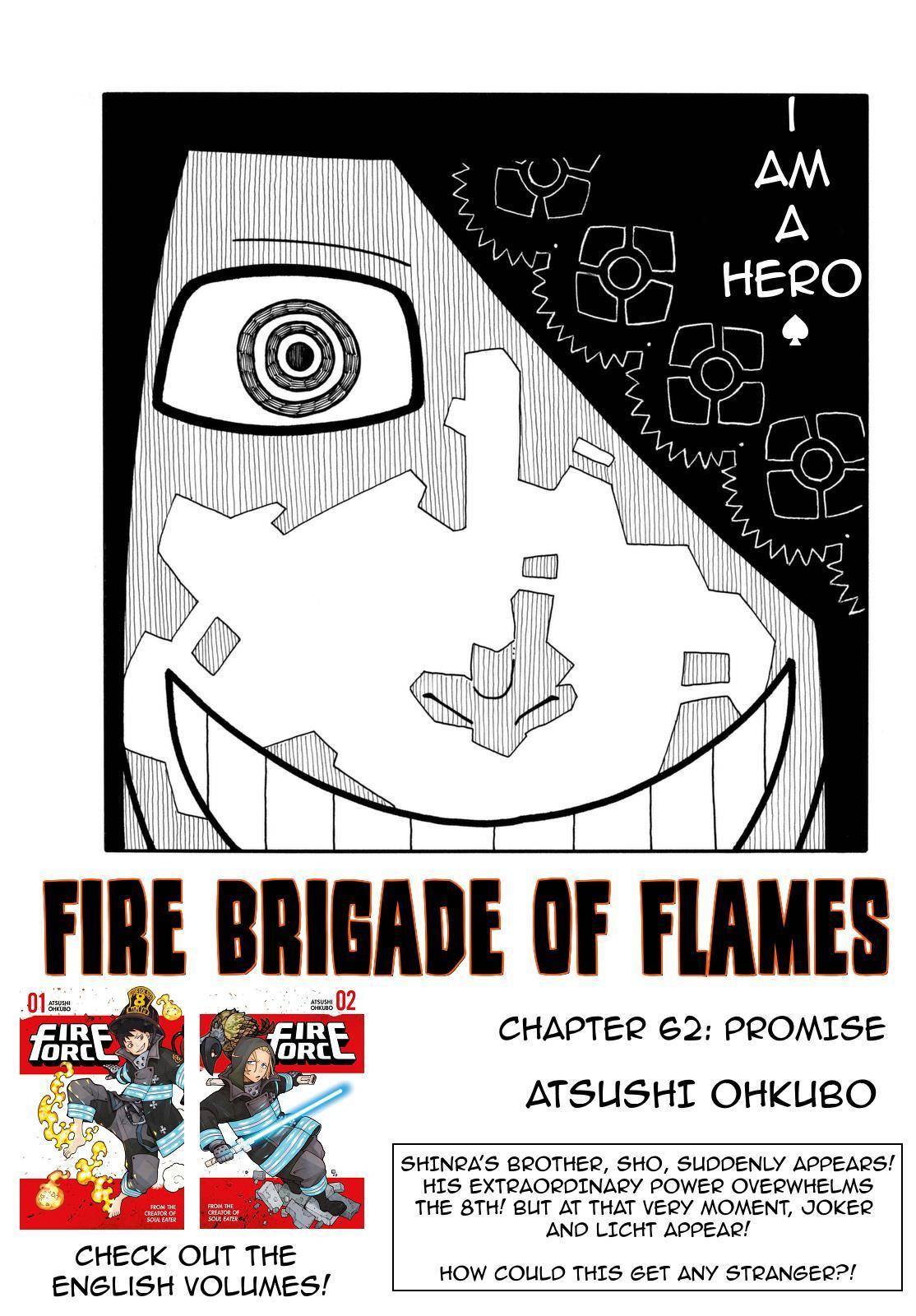 Enen no Shouboutai Chapter 62 page 1 - Chapter 62: Promise