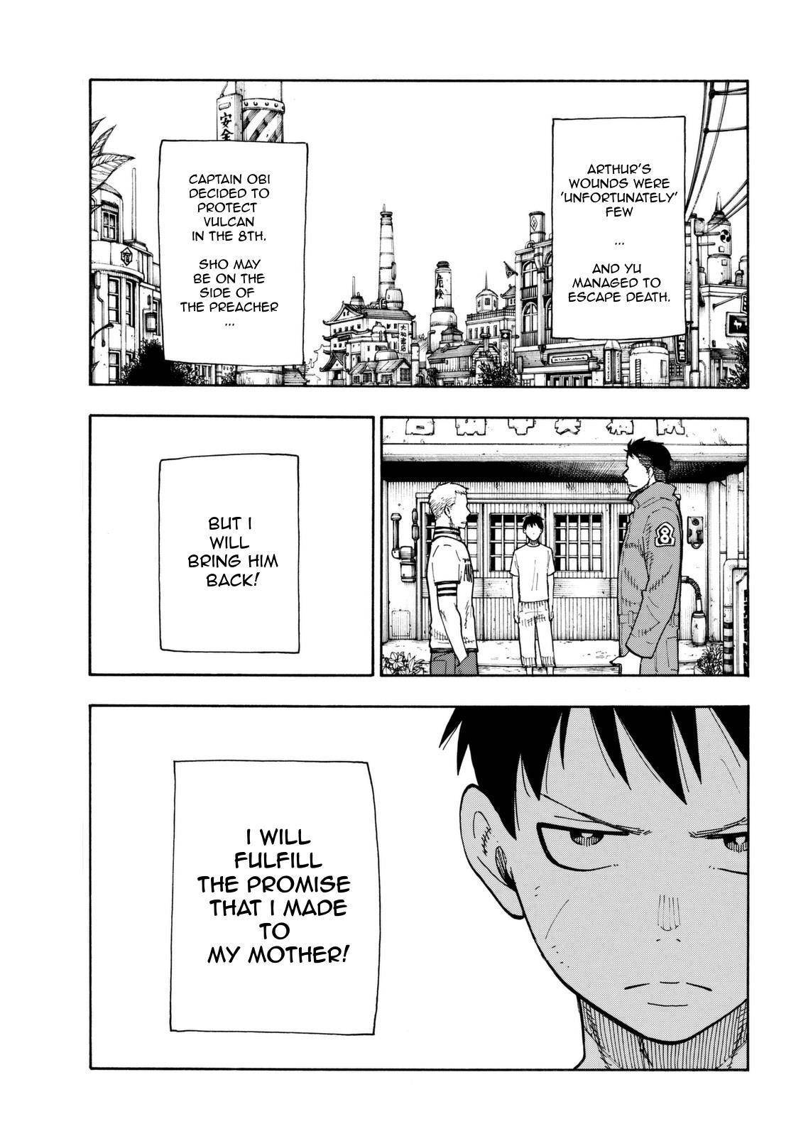 Enen no Shouboutai Chapter 62 page 11 - Chapter 62: Promise