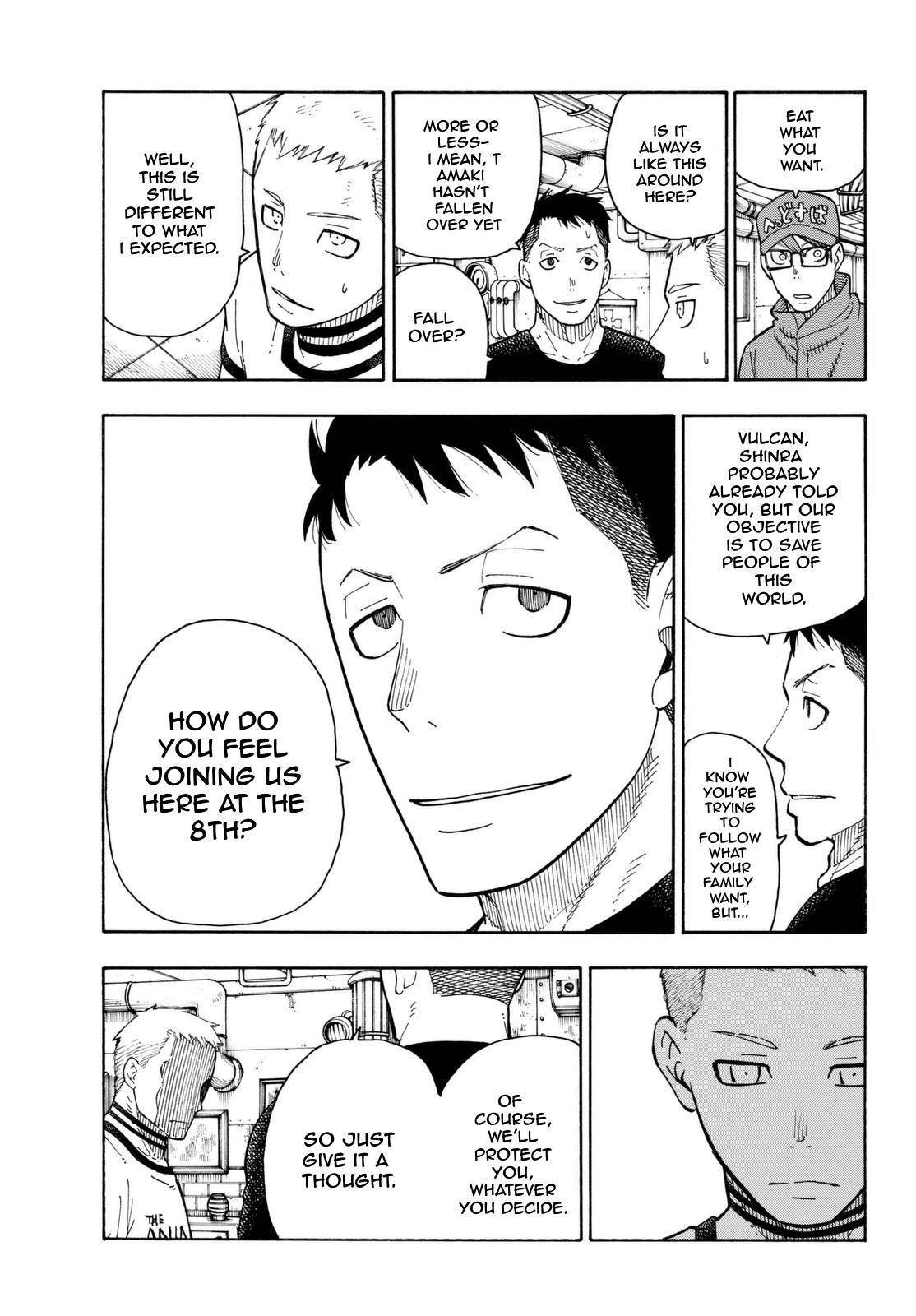 Enen no Shouboutai Chapter 62 page 15 - Chapter 62: Promise