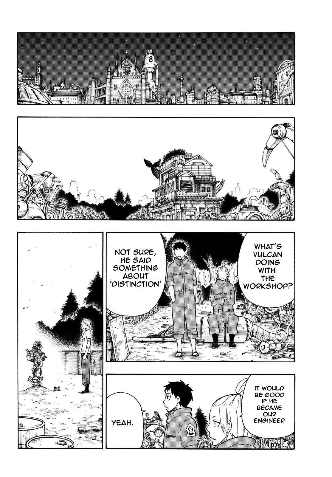 Enen no Shouboutai Chapter 62 page 18 - Chapter 62: Promise