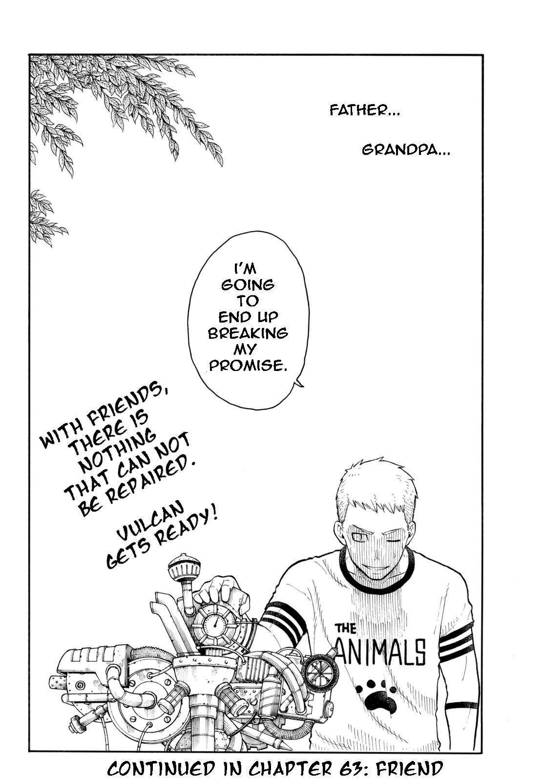 Enen no Shouboutai Chapter 62 page 20 - Chapter 62: Promise