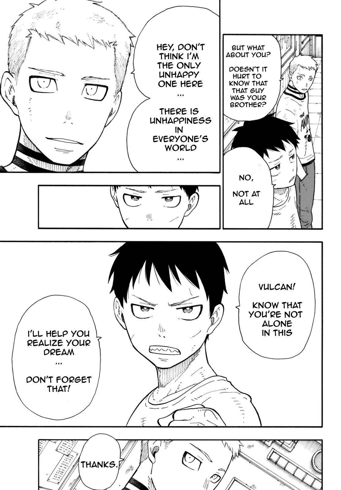 Enen no Shouboutai Chapter 62 page 9 - Chapter 62: Promise