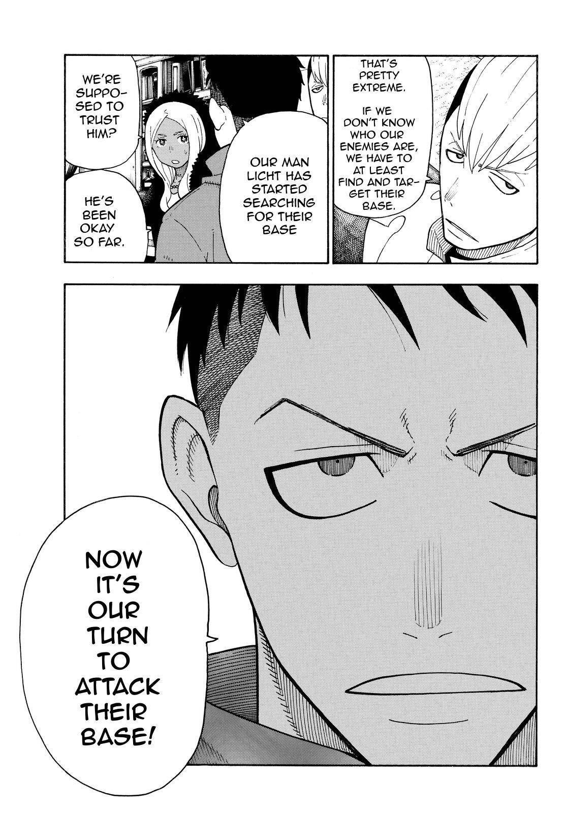 Enen no Shouboutai Chapter 63 page 13 - Chapter 63: Friend