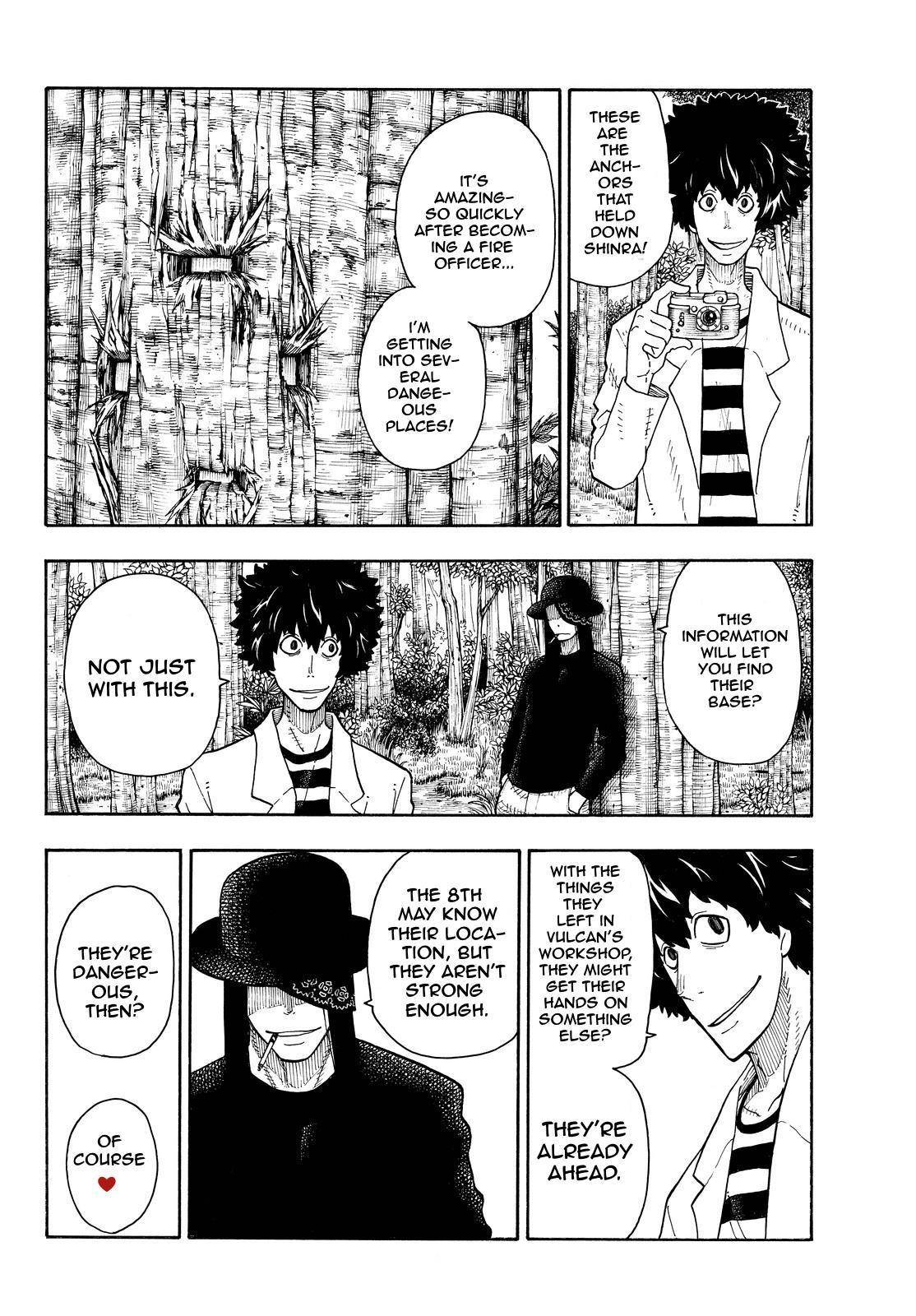 Enen no Shouboutai Chapter 63 page 14 - Chapter 63: Friend