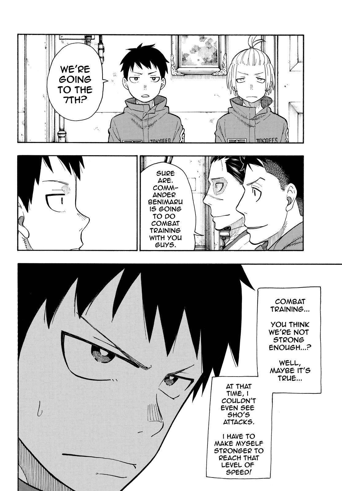 Enen no Shouboutai Chapter 63 page 18 - Chapter 63: Friend