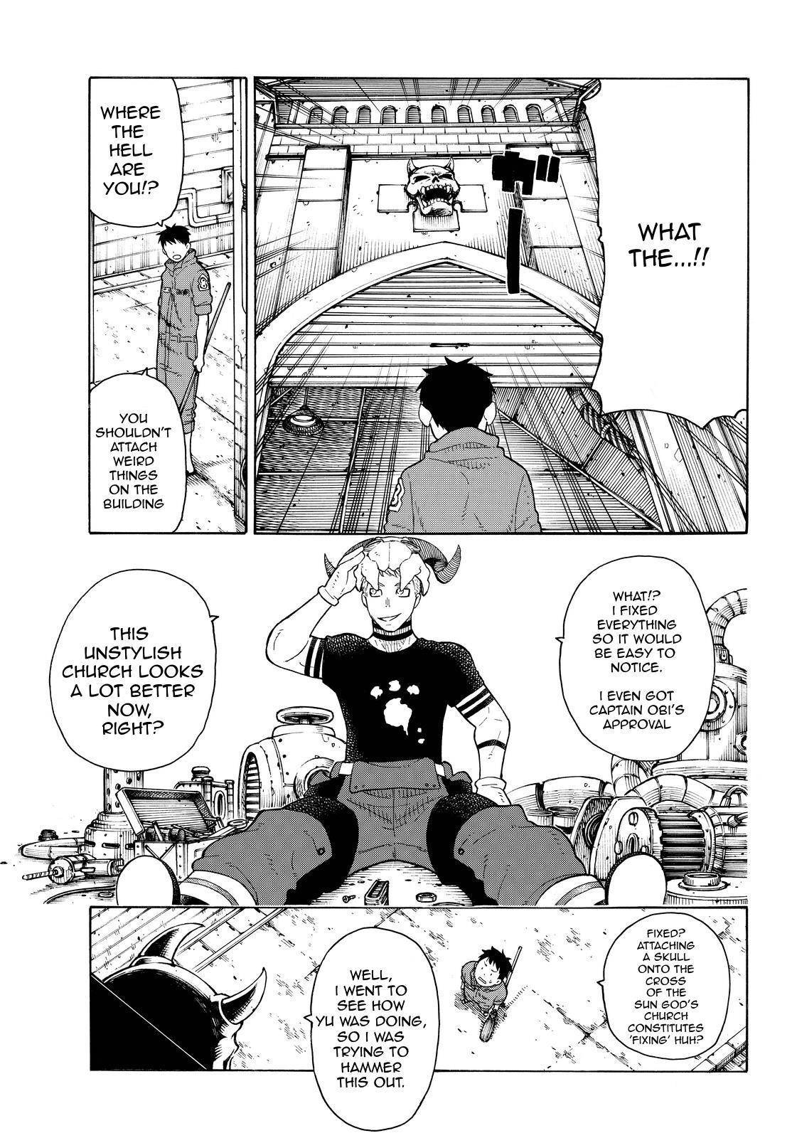 Enen no Shouboutai Chapter 63 page 3 - Chapter 63: Friend