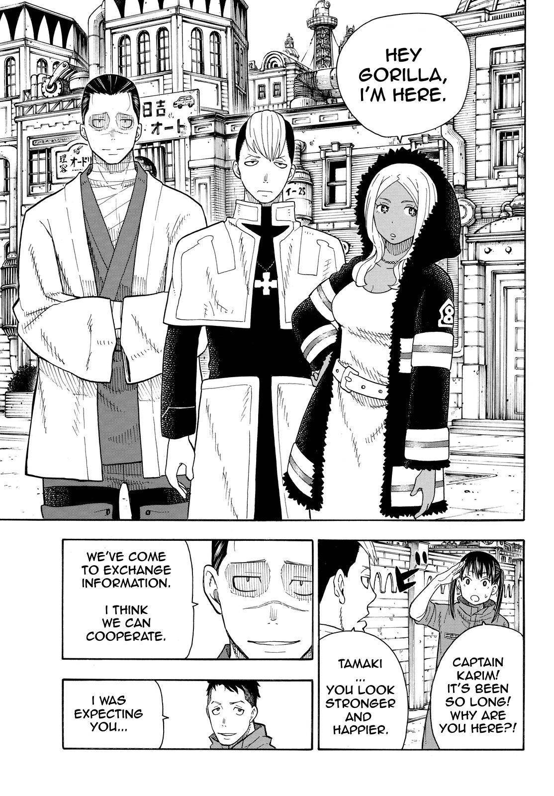 Enen no Shouboutai Chapter 63 page 5 - Chapter 63: Friend