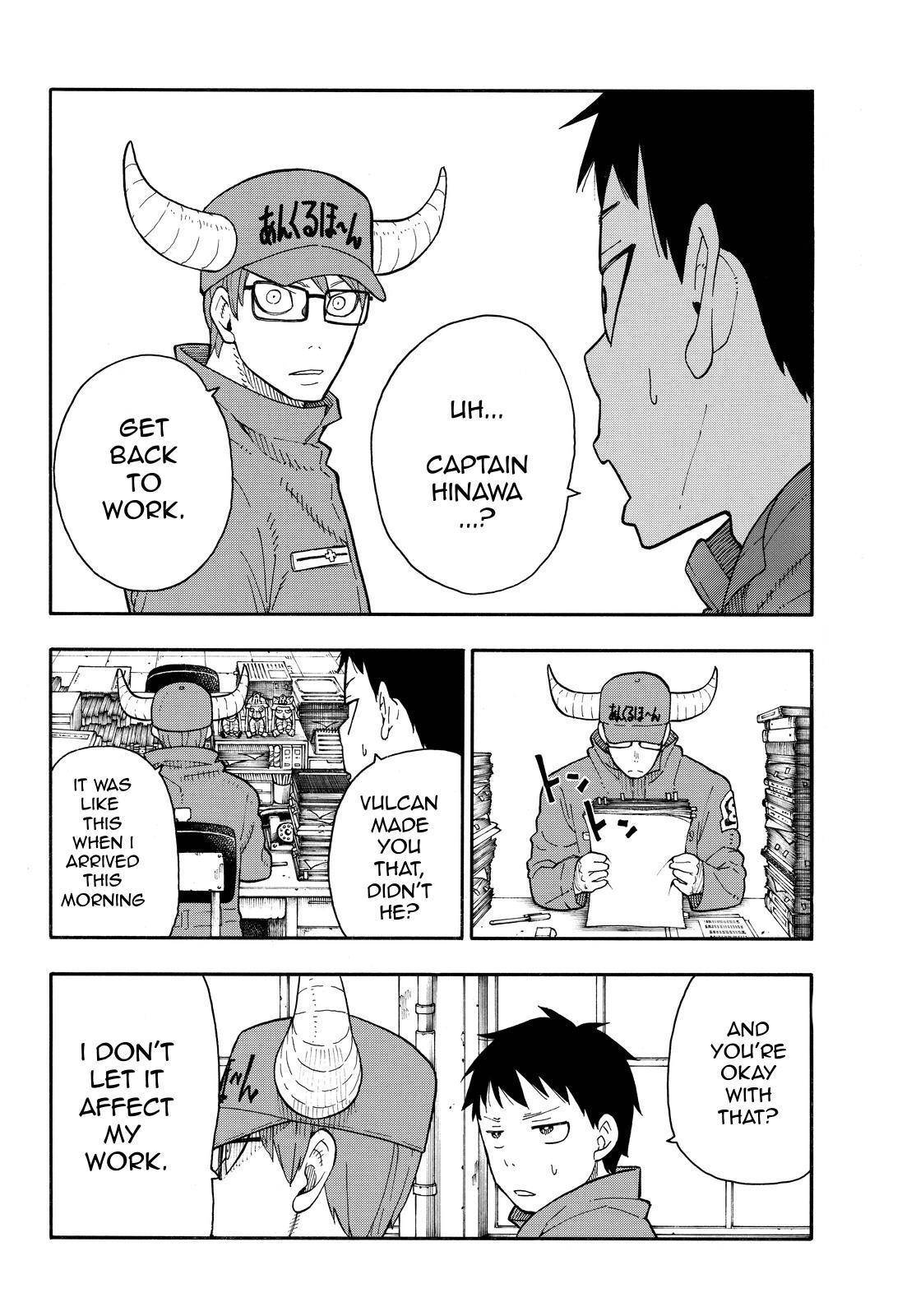Enen no Shouboutai Chapter 63 page 8 - Chapter 63: Friend