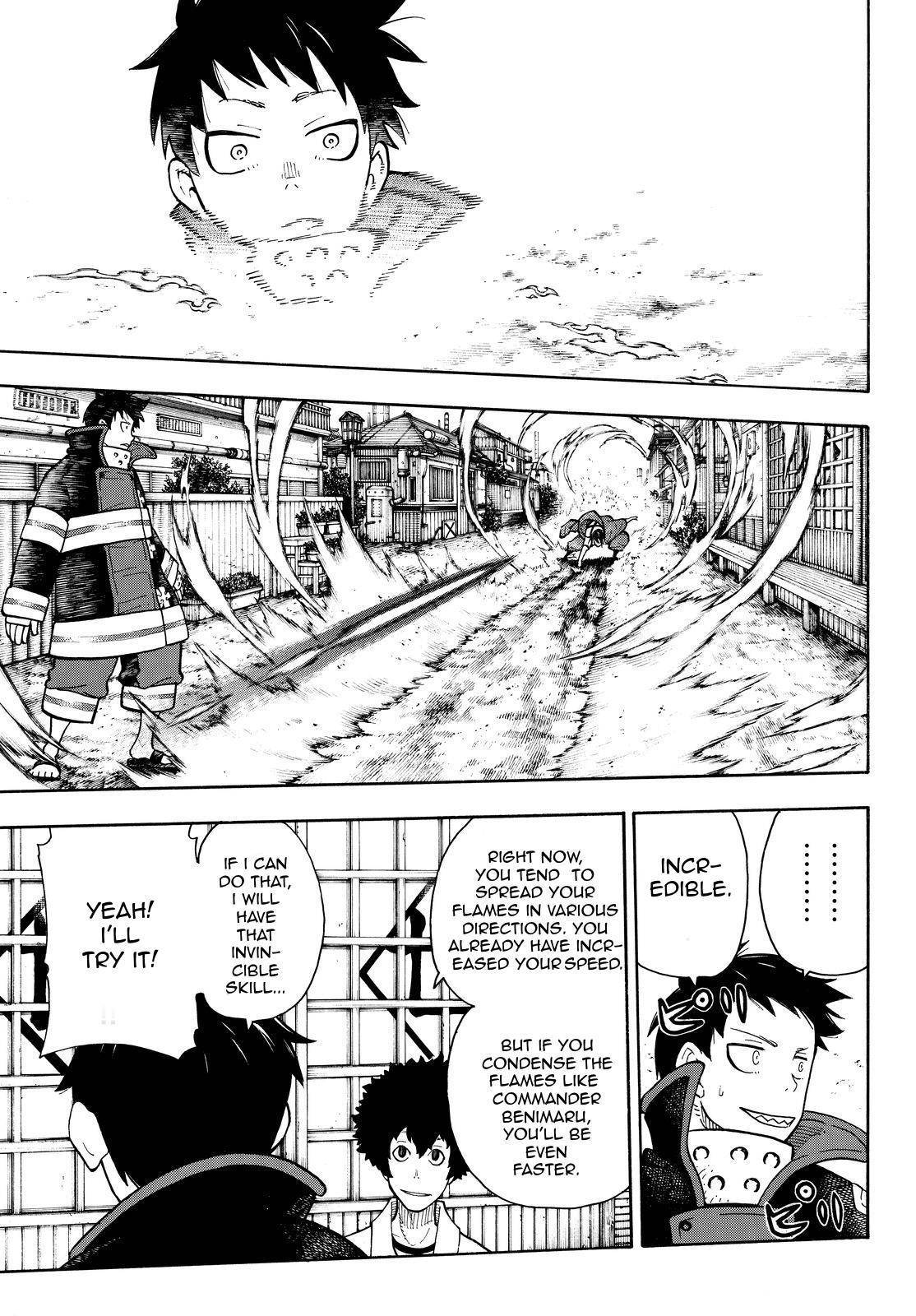 Enen no Shouboutai Chapter 64 page 13 - Chapter 64: The Training Ground