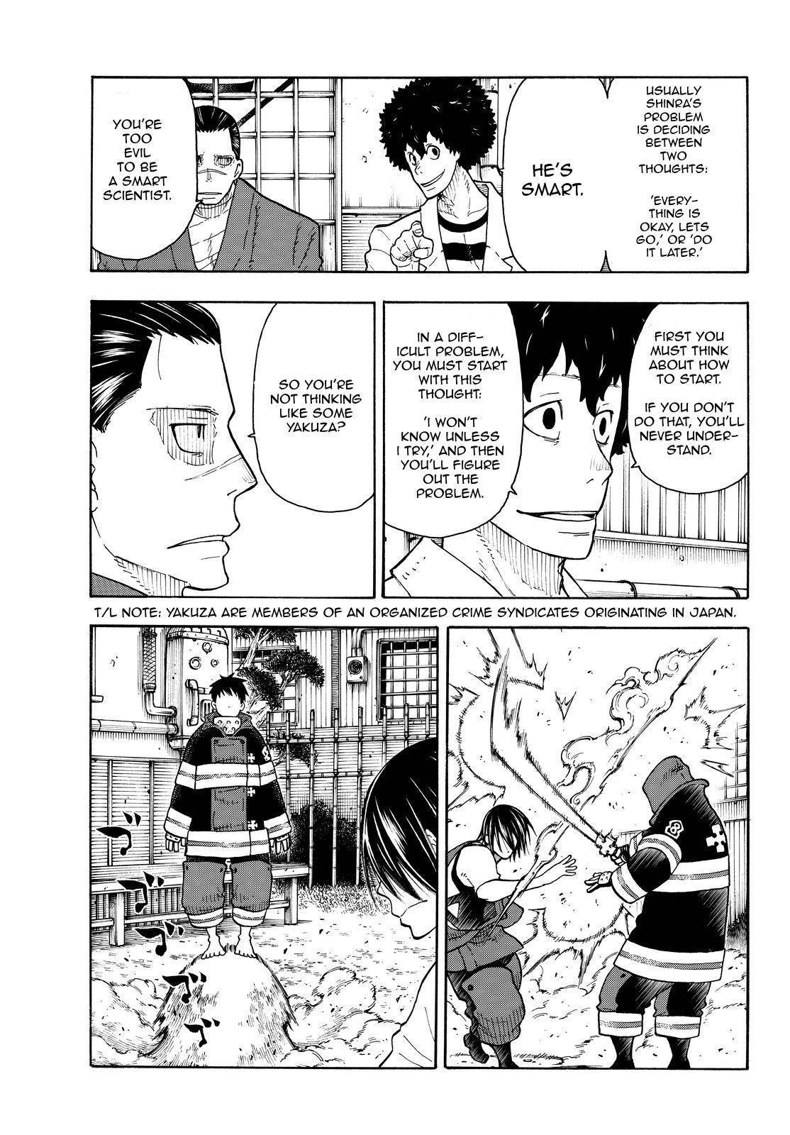 Enen no Shouboutai Chapter 64 page 17 - Chapter 64: The Training Ground