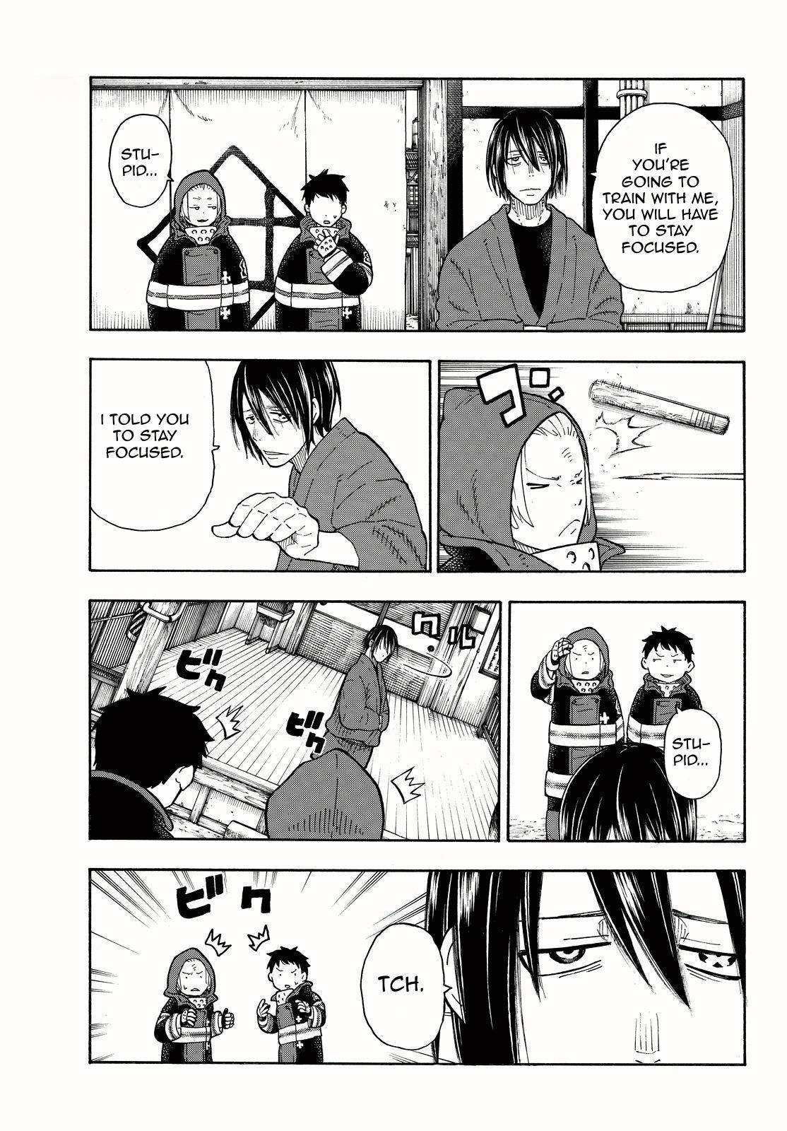 Enen no Shouboutai Chapter 64 page 3 - Chapter 64: The Training Ground