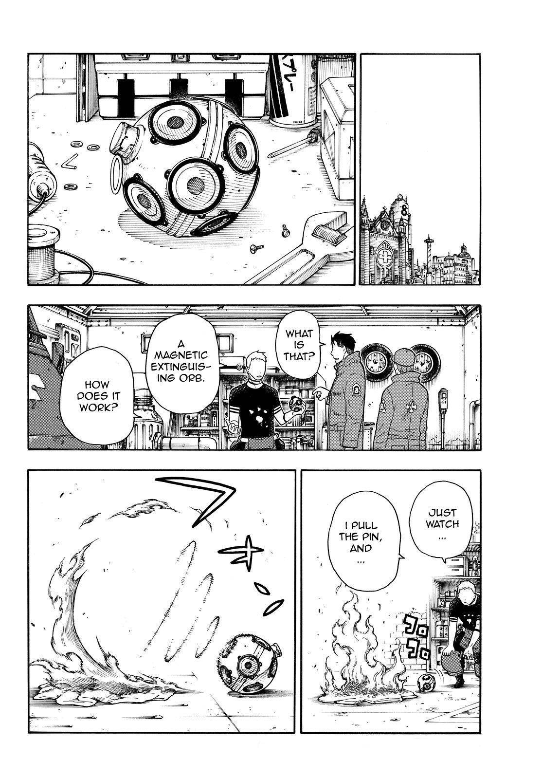 Enen no Shouboutai Chapter 64 page 4 - Chapter 64: The Training Ground