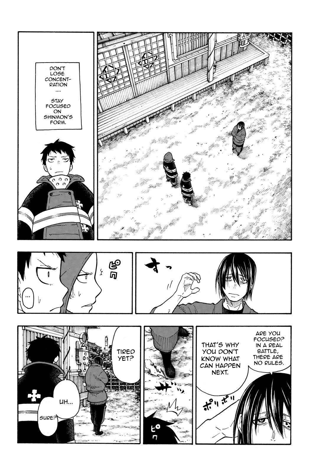 Enen no Shouboutai Chapter 64 page 6 - Chapter 64: The Training Ground
