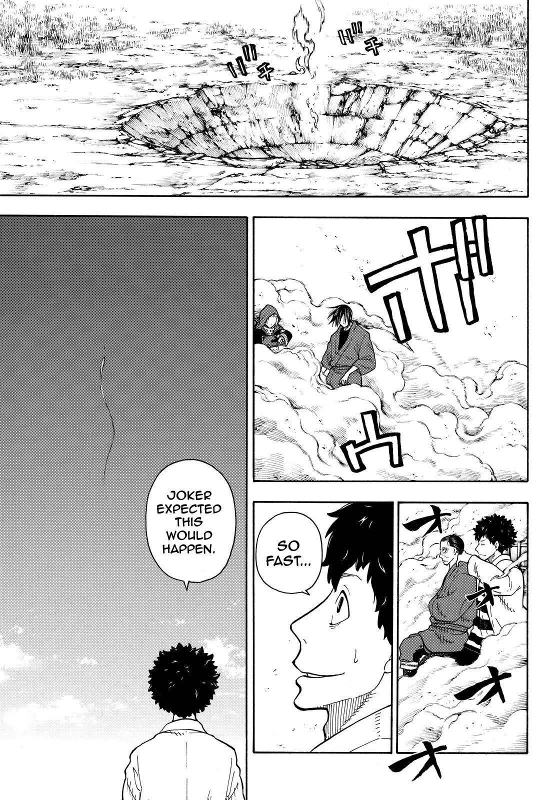 Enen no Shouboutai Chapter 65 page 15 - Chapter 65: The Ignition Secret