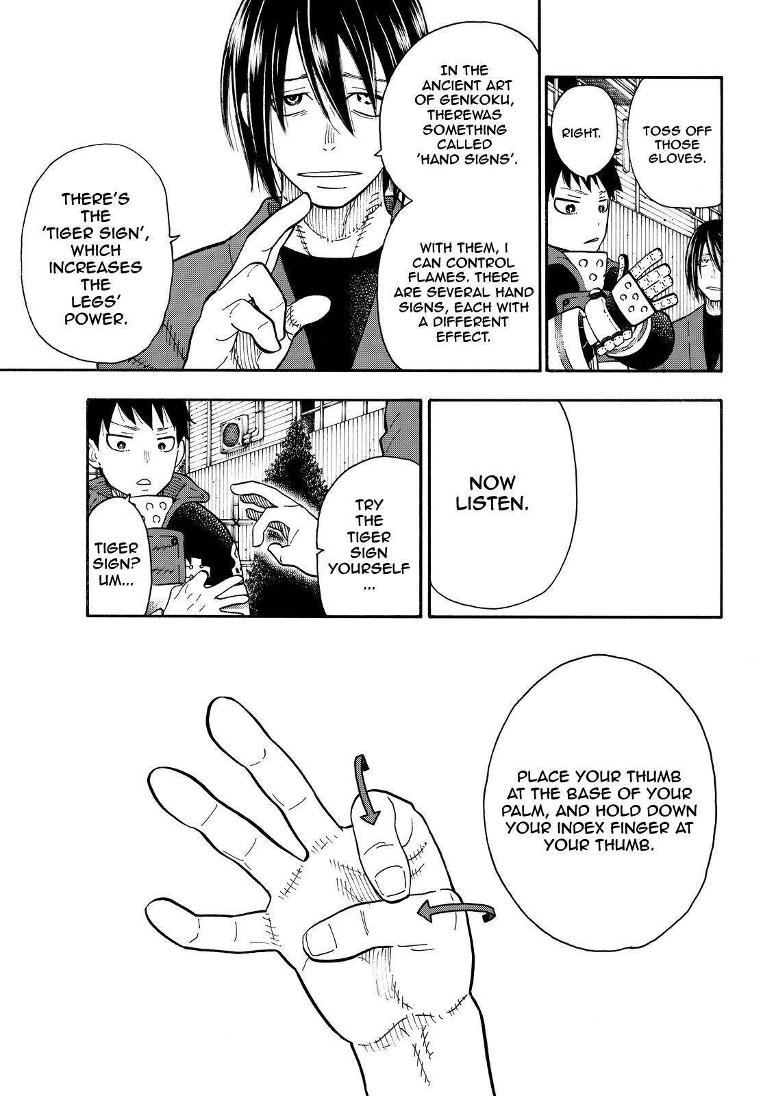 Enen no Shouboutai Chapter 65 page 7 - Chapter 65: The Ignition Secret