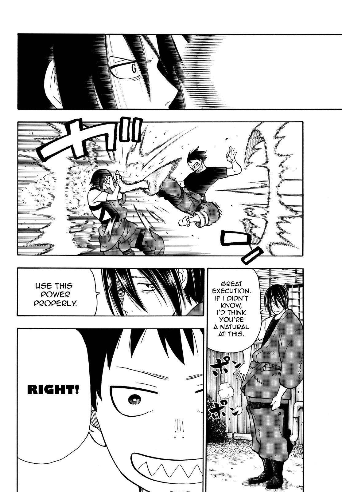 Enen no Shouboutai Chapter 66 page 12 - Chapter 66: The Results of Each