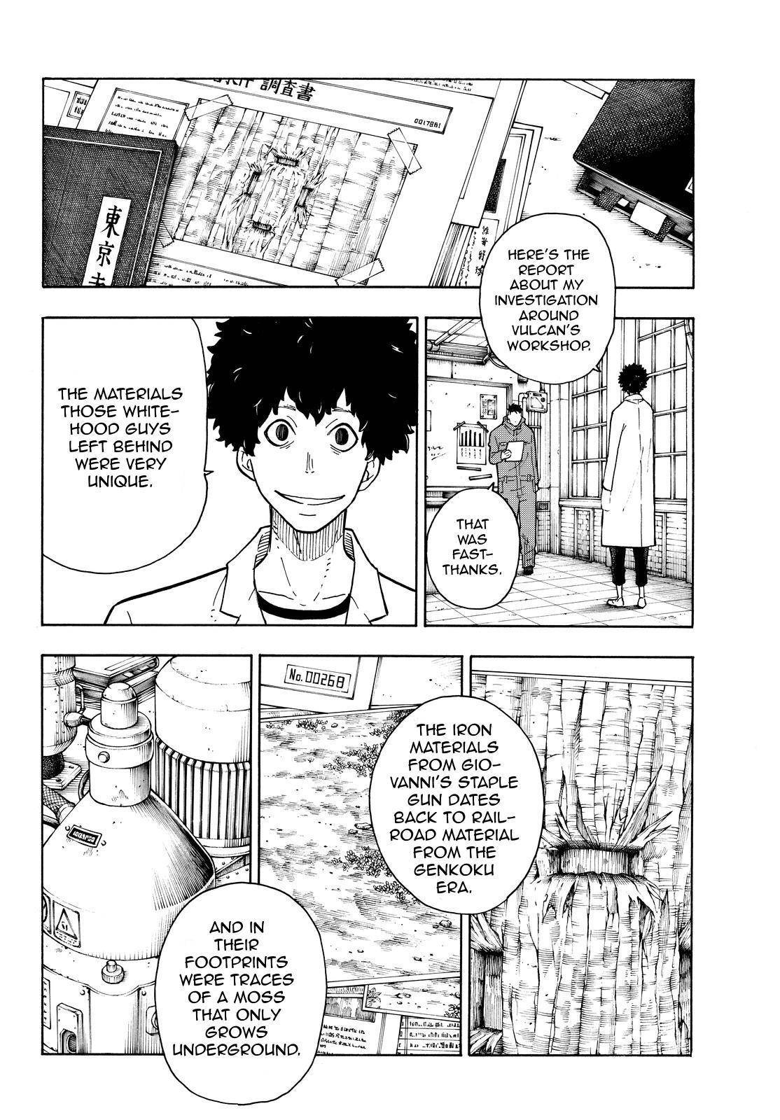Enen no Shouboutai Chapter 66 page 14 - Chapter 66: The Results of Each