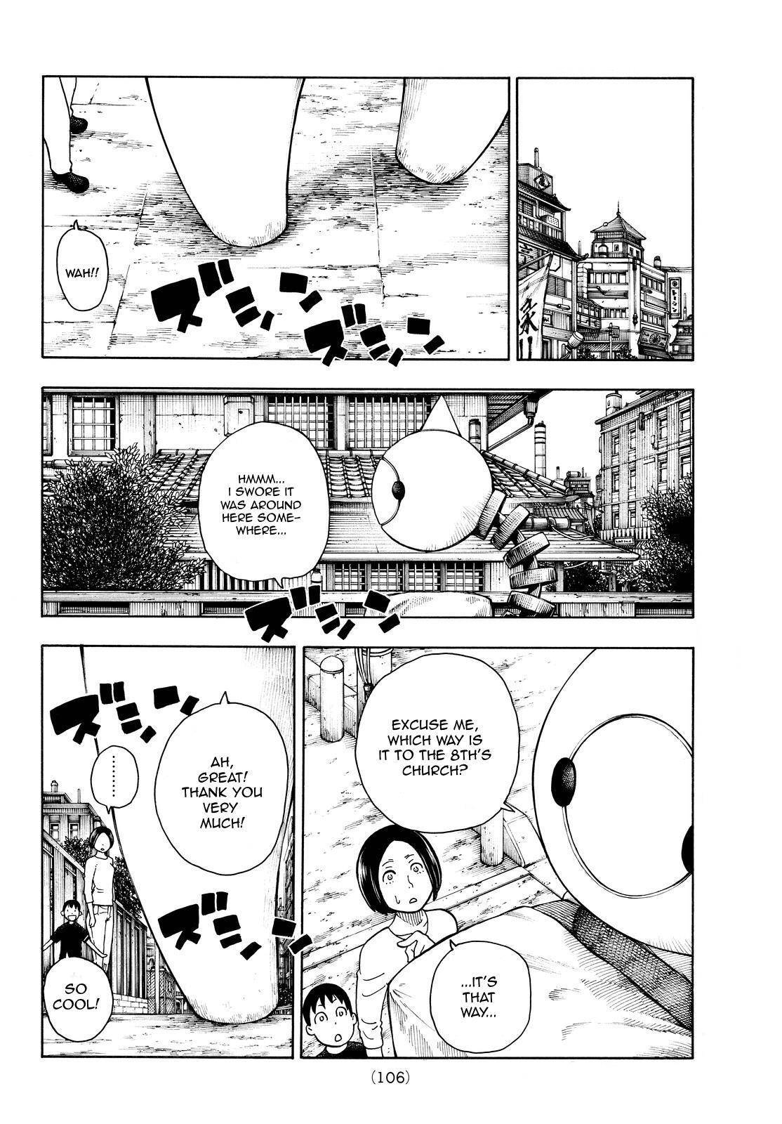Enen no Shouboutai Chapter 66 page 6 - Chapter 66: The Results of Each