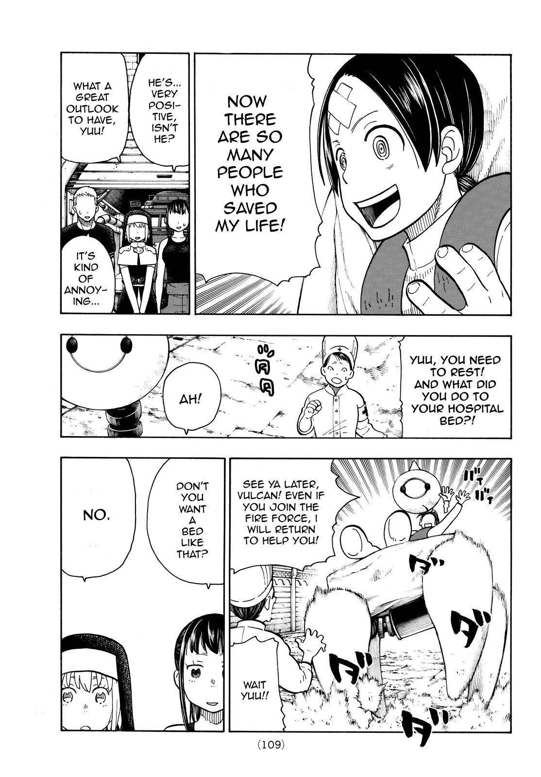 Enen no Shouboutai Chapter 66 page 9 - Chapter 66: The Results of Each