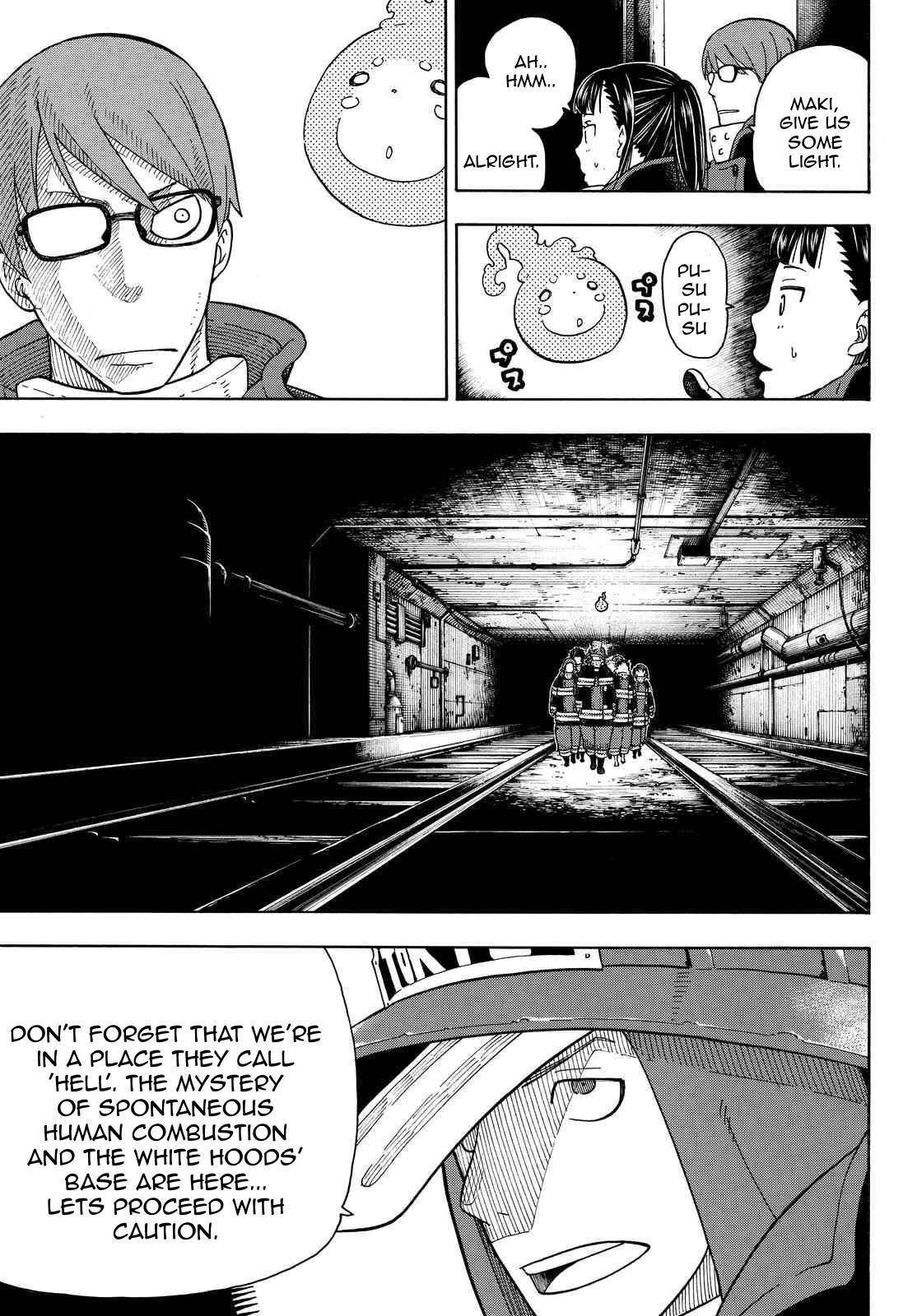 Enen no Shouboutai Chapter 67 page 19 - Chapter 67: To the Netherworld