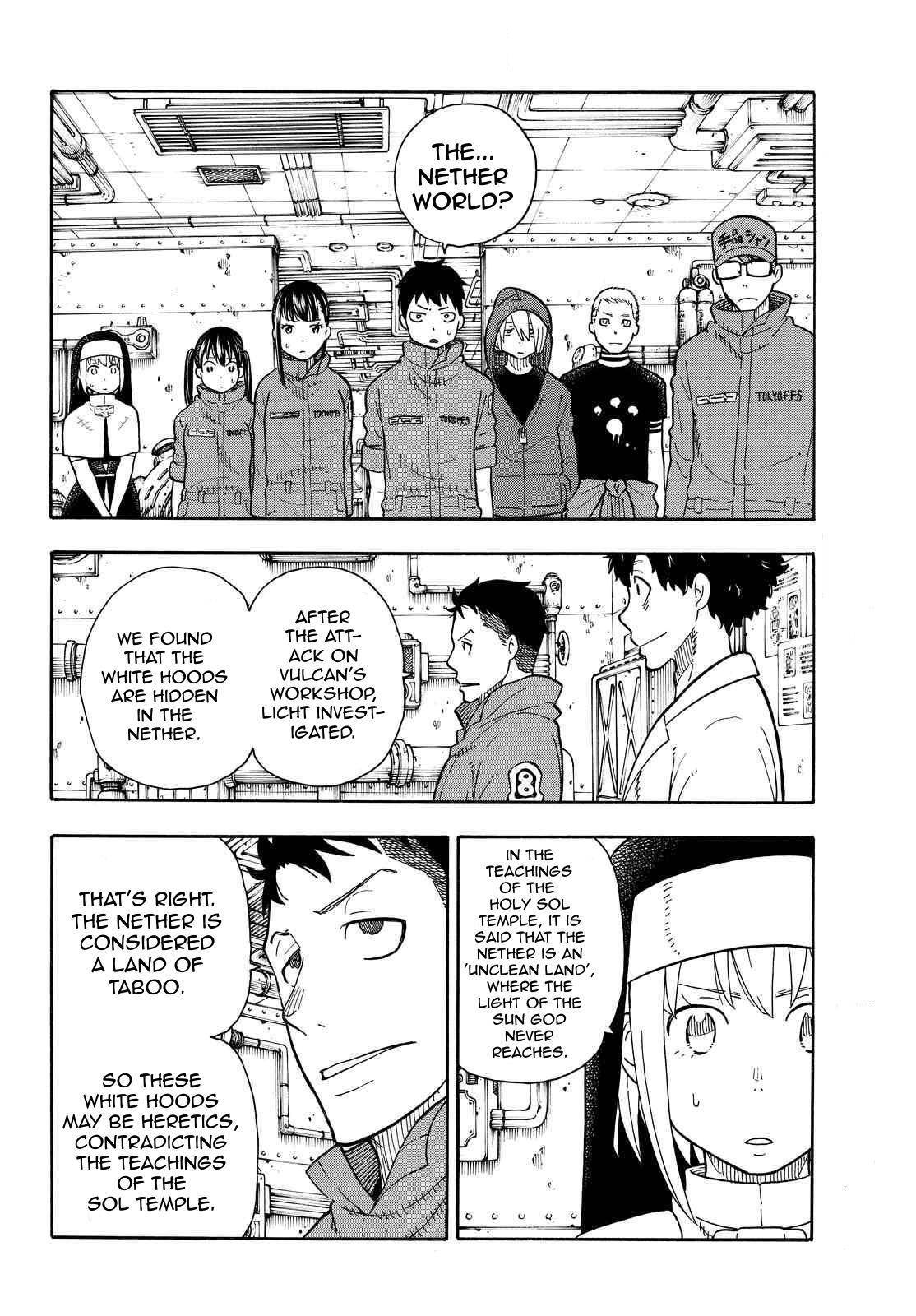 Enen no Shouboutai Chapter 67 page 4 - Chapter 67: To the Netherworld