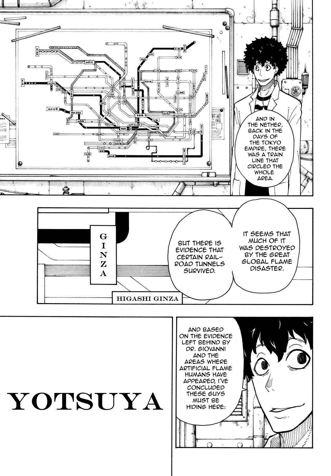 Enen no Shouboutai Chapter 67 page 5 - Chapter 67: To the Netherworld