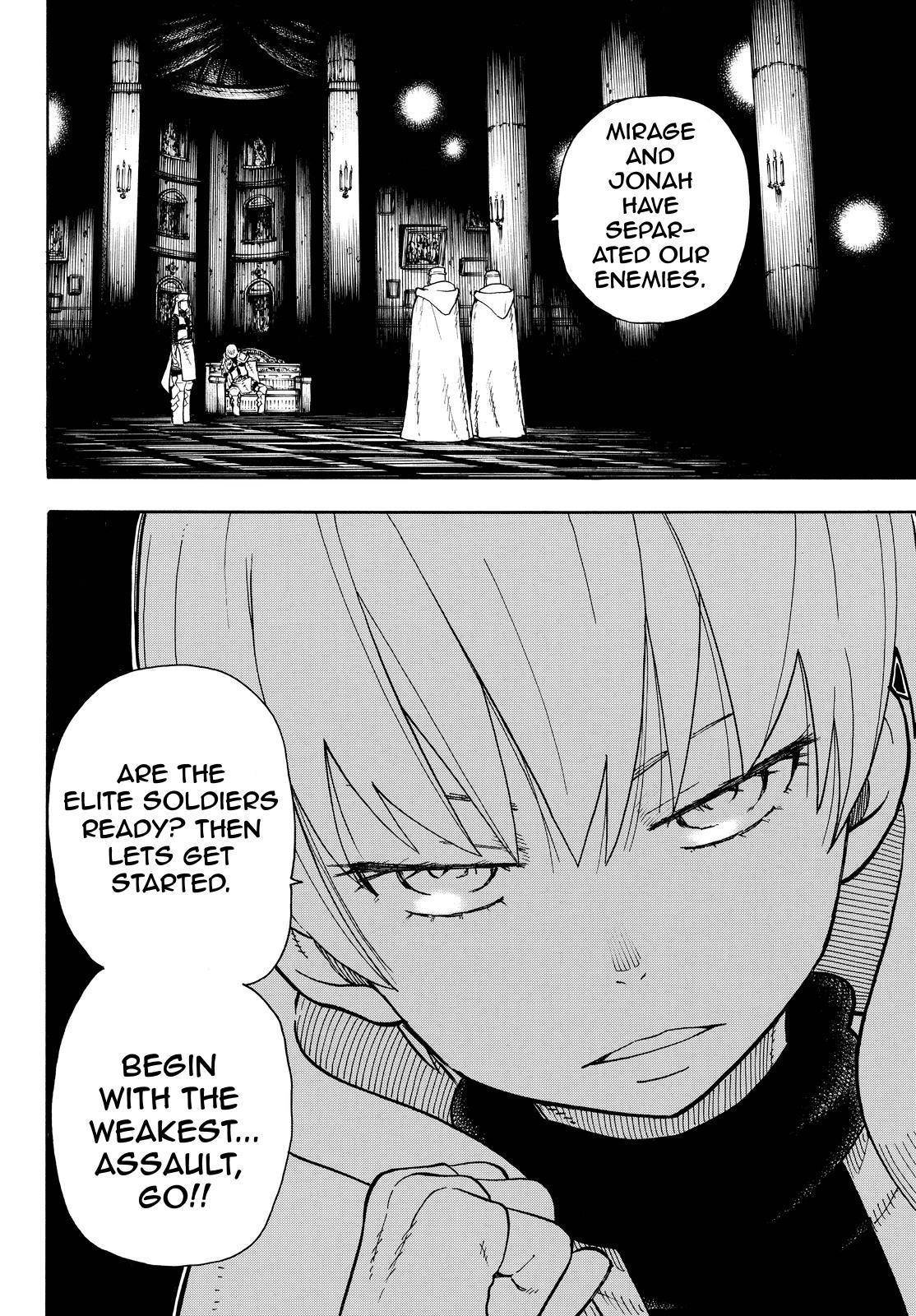 Enen no Shouboutai Chapter 68 page 10 - Chapter 68: Lost in the Dark