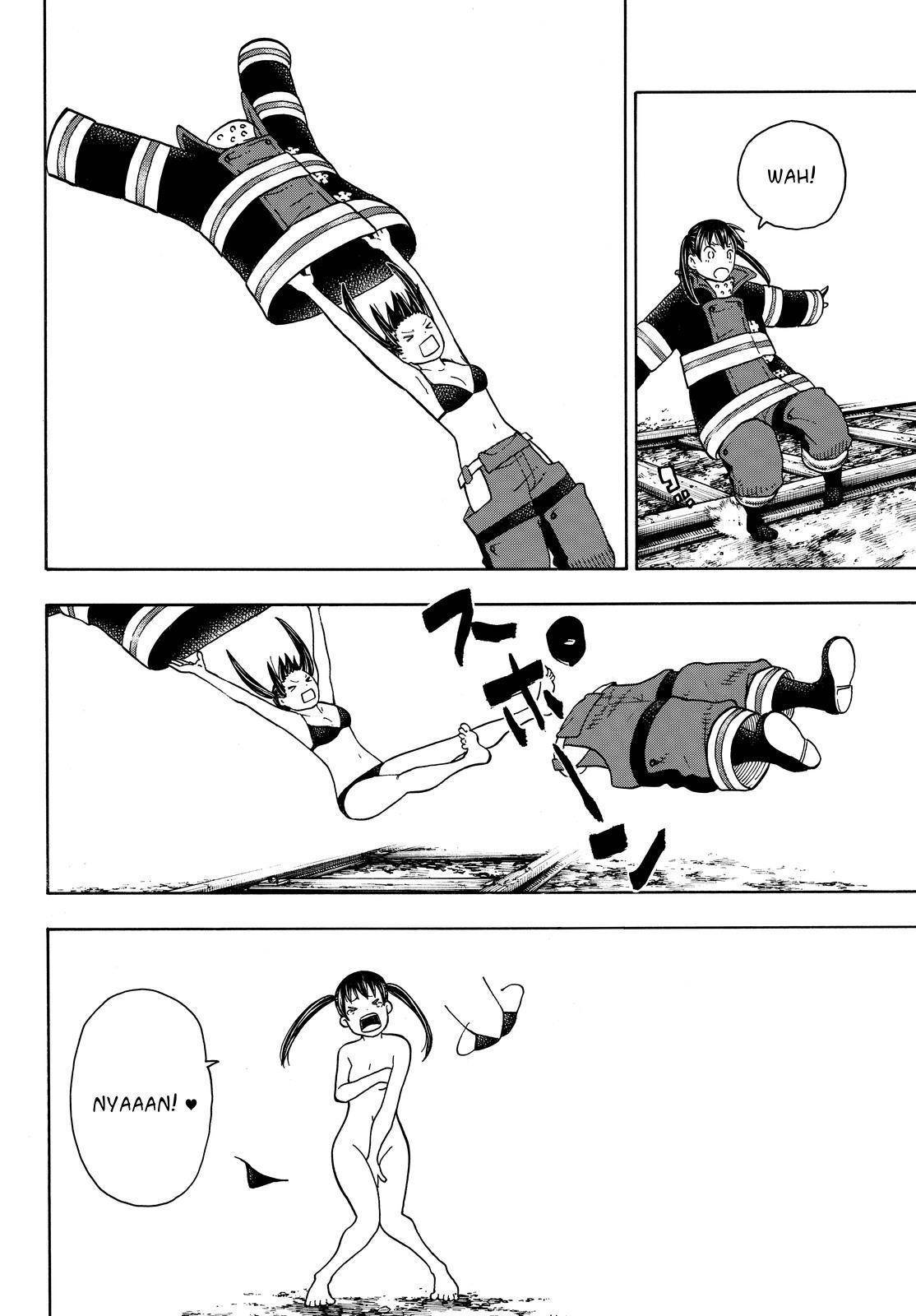 Enen no Shouboutai Chapter 68 page 12 - Chapter 68: Lost in the Dark