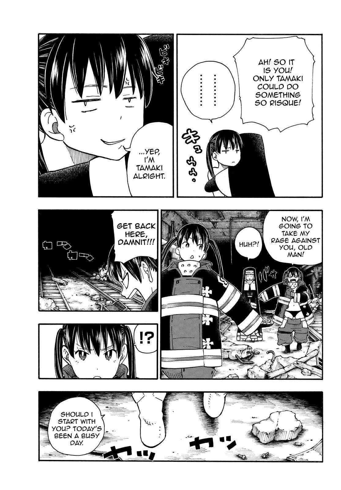 Enen no Shouboutai Chapter 68 page 13 - Chapter 68: Lost in the Dark